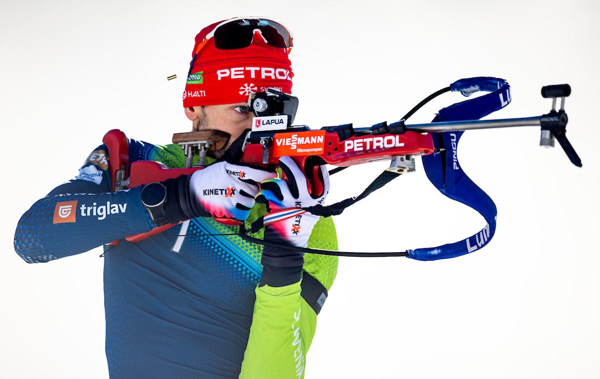 Pokljuka, trening in tiskovka slovenske biatlonske reprezentance | Jakov Fak je pred prazniki dobro treniral na Pokljuki. | Foto Matic Klanšek Velej/Sportida