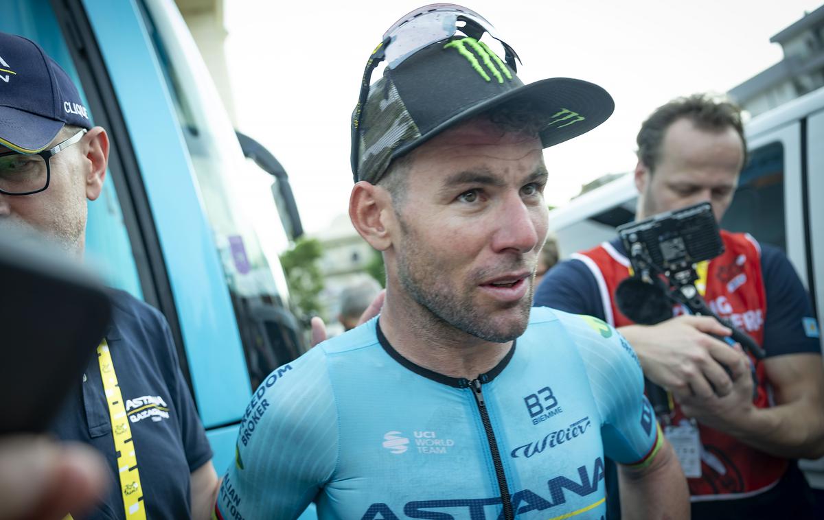 Mark Cavendish | Mark Cavendish si je prislužil kazen. | Foto Ana Kovač