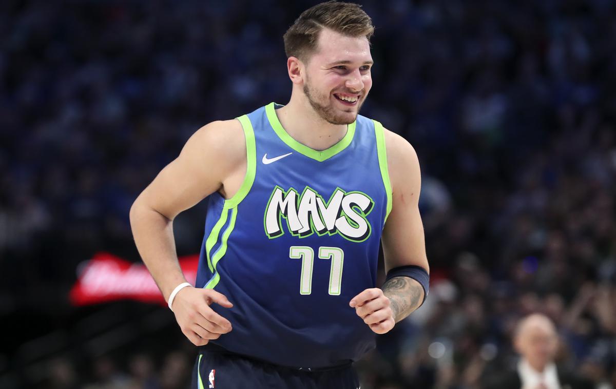 Luka Dončić | Luka Dončić je zaigral prvič po 14. decembru, ko je moral zaradi zvina desnega gležnja izpustiti štiri tekme. | Foto Reuters