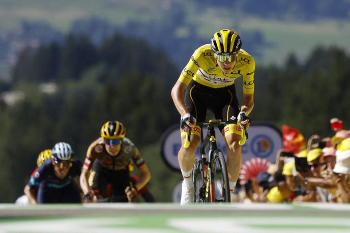 Tadej Pogačar TDF 10. etapa | Foto Reuters