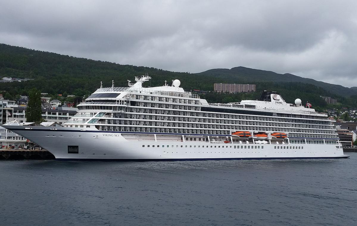 MS Viking Sky | Viking Sky v pristanišču Molde leta 2017 | Foto Wikimedia Commons