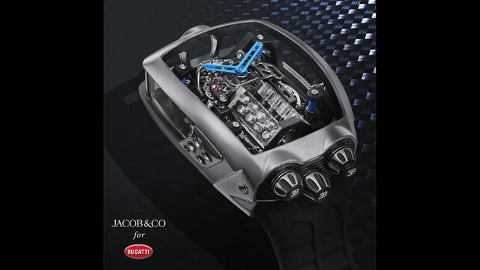 Jacob & Co bugatti chiron ura | Foto: Jacob & Co