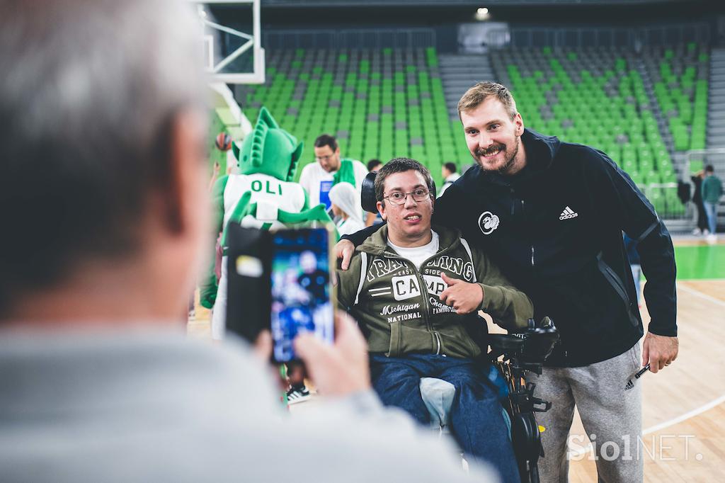 Cedevita Olimpija trening