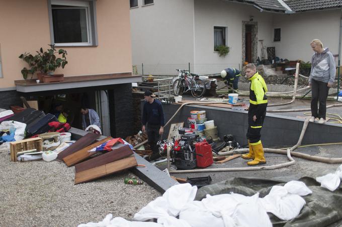 Poplave, Iška vas | Foto: Bojan Puhek