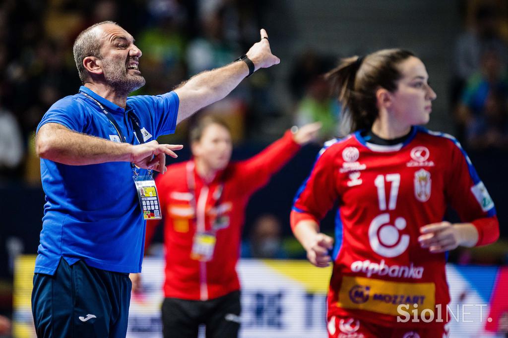 EHF Euro2022: Slovenija - Srbija, rokomet