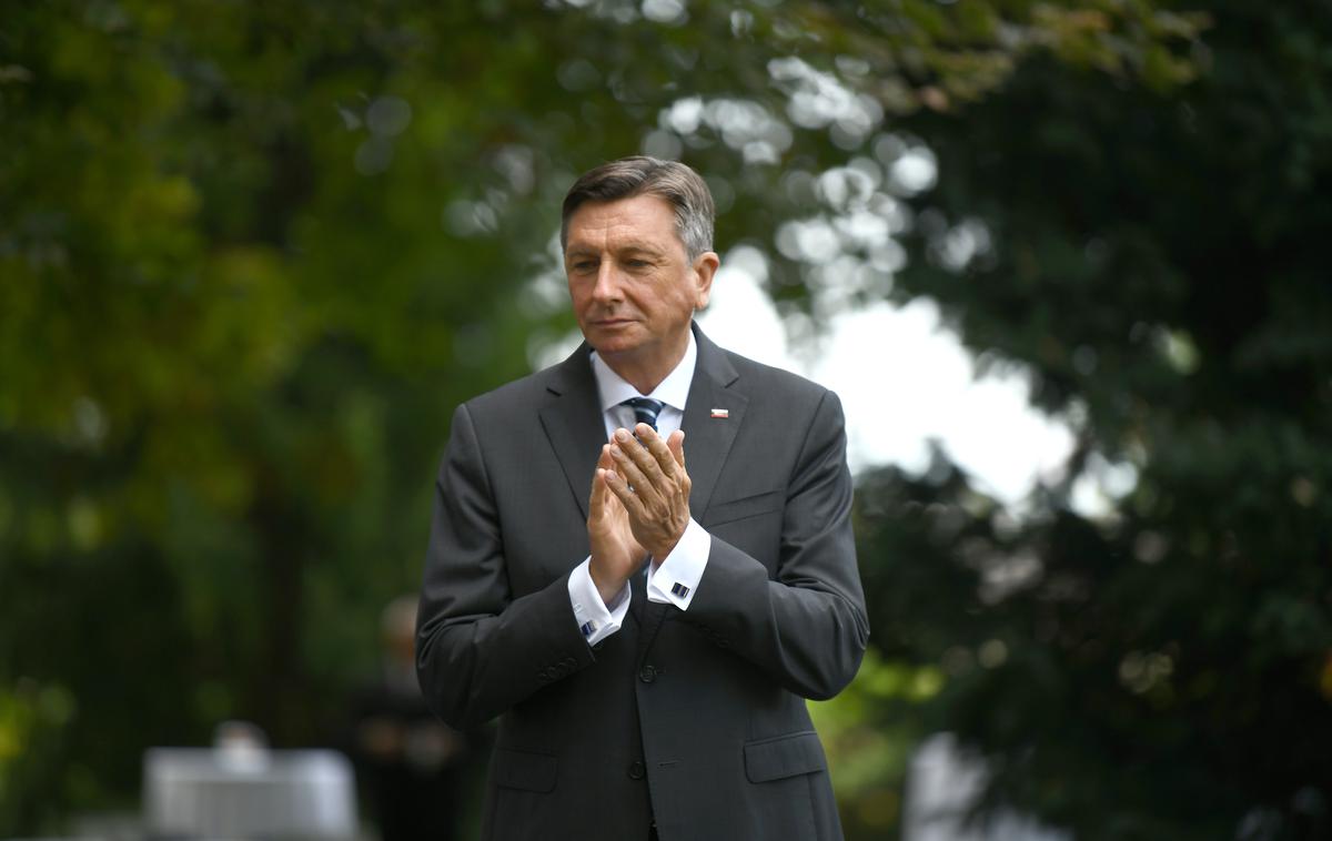 Borut Pahor jabolko navdiha | Foto STA