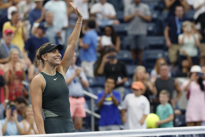 Paula Badosa se je kot prva zavihtela v četrtfinale.  | Foto: Reuters