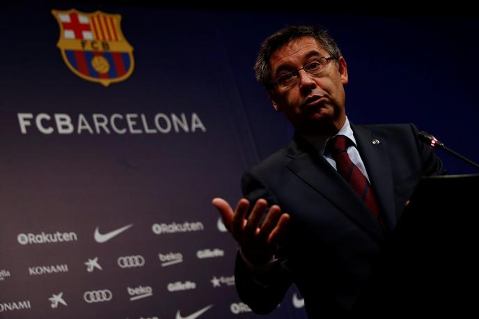 Josep Maria Bartomeu | Josep Maria Bartomeu se je znašel sredi afere Barcagate. | Foto Reuters