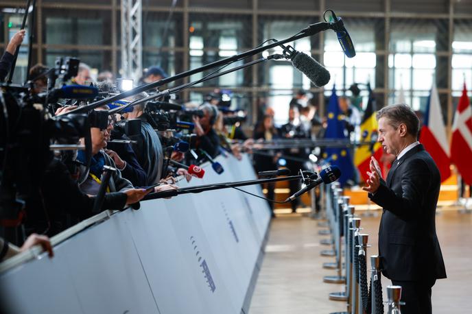 Robert Golob | Predsednik vlade Robert Golob se te dni mudi na srečanju voditeljev EU v Bruslju. | Foto STA