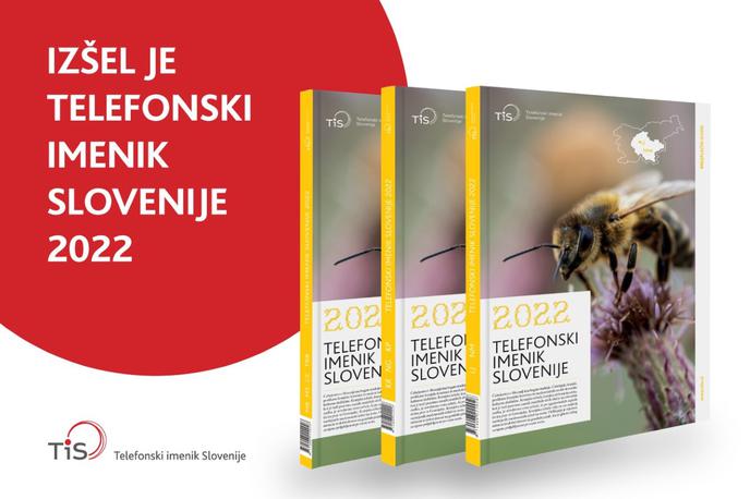 TIS 2022 | Telefonski imenik Slovenije 2022 v tiskani izdaji je na voljo v 16 Telekomovih centrih in na več kot sto prodajnih mestih pooblaščenih prodajalcev opreme in storitev Telekoma Slovenije po vsej Sloveniji. Dostopen je z današnjim dnem.  | Foto Telekom Slovenije