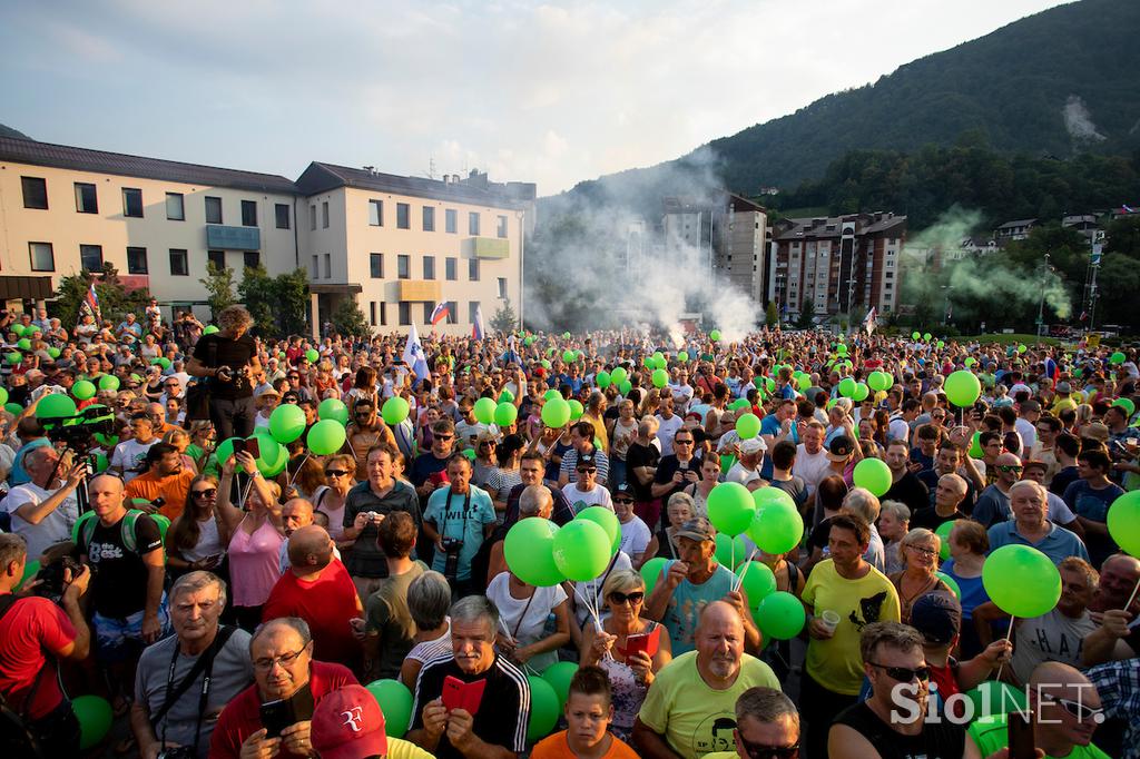 Primož Roglič sprejem Zagorje