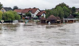 Sever Hrvaške v boju z naraslo Dravo