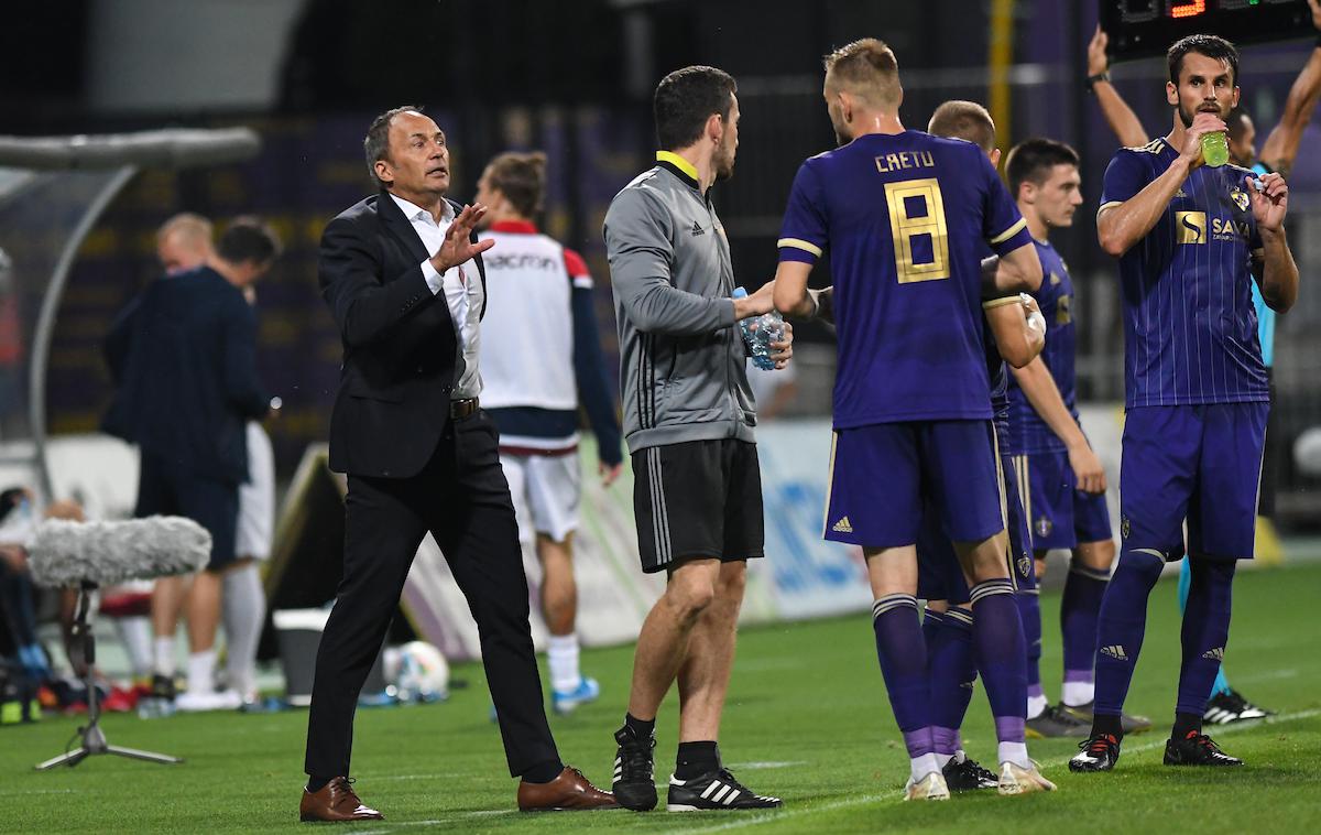 Maribor Valur kv. liga prvakov | Mariborčani imajo po dveh tekmah državnega prvenstva na računu eno točko. "Zaslužili smo si več," po remiju z Velenjem pravi Darko Milanič. | Foto Miloš Vujinović/Sportida