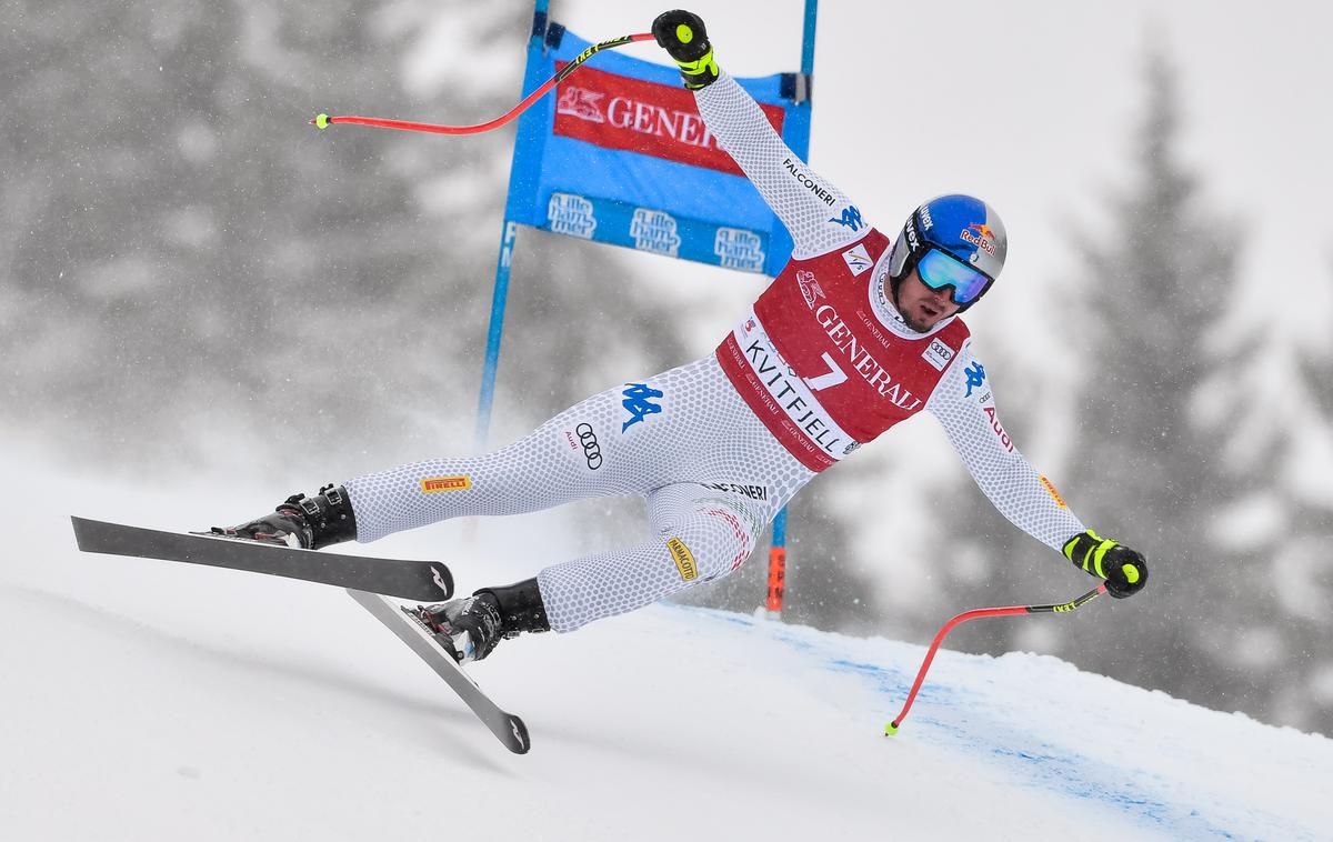 Dominik Paris | Dominik Paris je v Kvitfjellu po sobotni zmagi na smuku v nedeljo zmagal še na superveleslalomu. | Foto Getty Images