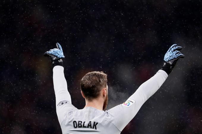 Jan Oblak je bil tudi v tem precej poglobljenem izboru uvrščen med najboljše tri vratarje na svetu. | Foto: Getty Images