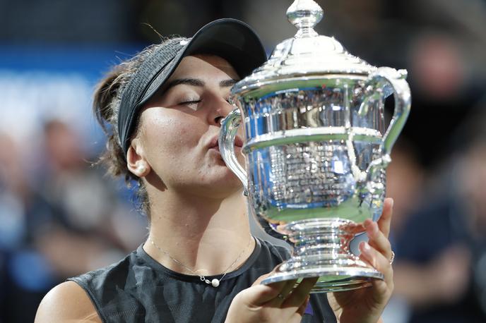 Bianca Andreescu | Kanadčanka Bianca Andreescu je senzacionalna zmagovalka OP ZDA 2019. | Foto Reuters