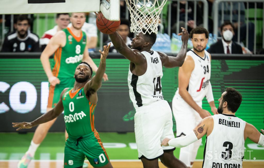 EuroCup: Cedevita Olimpija - Virtus Bologna