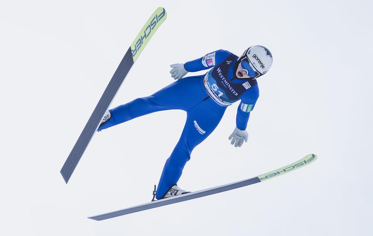 Planica 2023, srednja skakalnica, kvalifikacije, Nika Križnar | Slovenska peterica je zanesljivo opravila kvalifikacije. Najvišje, na osmem mestu, je končala Nika Križnar. | Foto Sportida