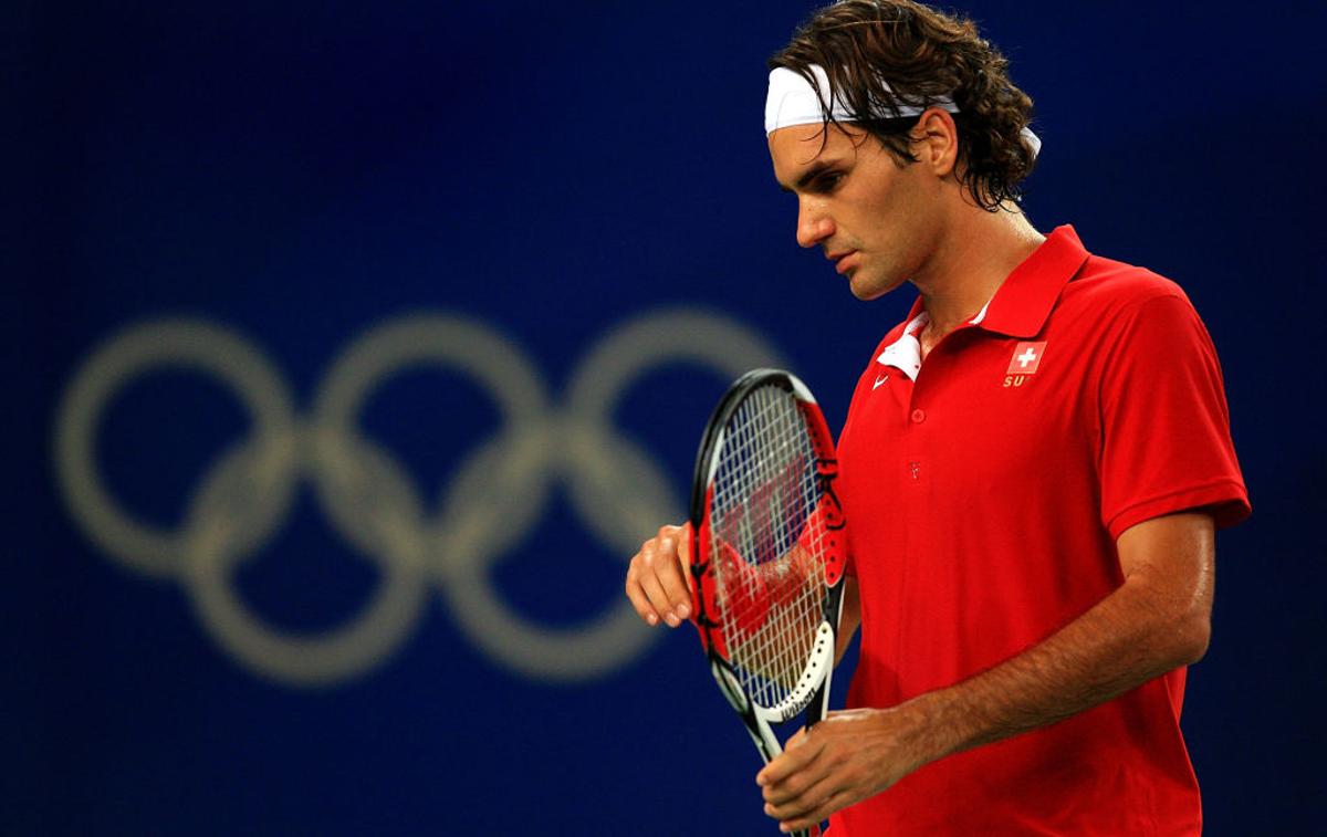 Roger Federer | Velika želja Rogerja Federerja je, da bi osvojil zlato olimpijsko medaljo. To bo poskušal doseči na OI v Tokiu leta 2021. | Foto Gulliver/Getty Images