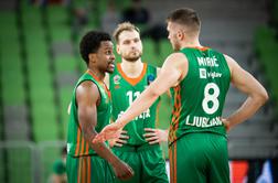 Olimpija pošteno namučila Virtus, ki pa je tesno zmagal v Stožicah