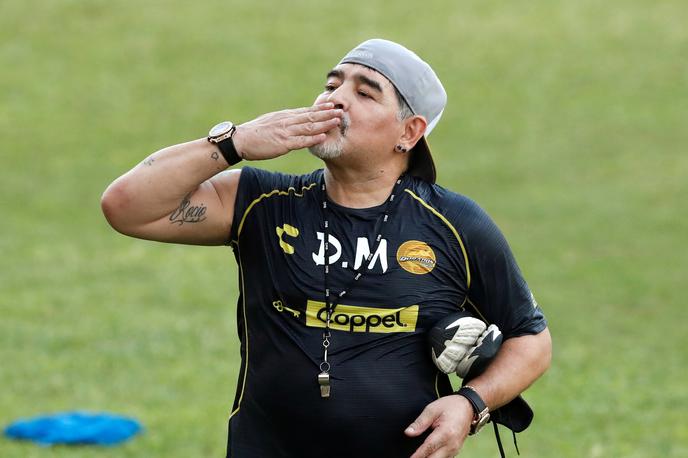 Diego Maradona | Diego Armando Maradona je kršil pet členov etičnega kodeksa mehiške nogometne zveze. | Foto Reuters