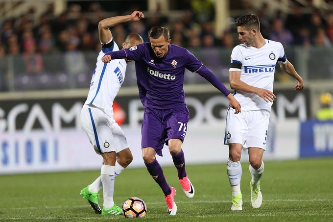 Josip Iličić je sodeloval pri neverjetnem preobratu Fiorentine proti Interju. | Foto: Getty Images