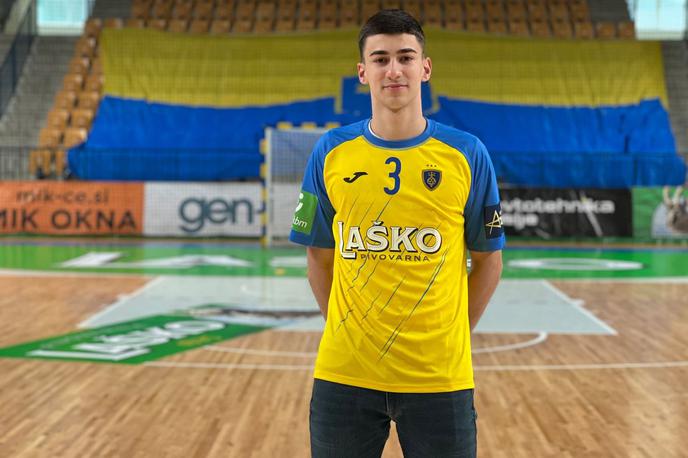 Luka Perić | Celjani so predstavili še eno okrepitev za sezono 2023/24. | Foto RK Celje Pivovarna Laško