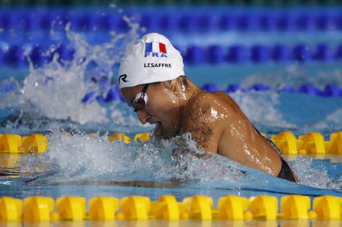 Fantine Lasaffre | Ukrajinec Mihailo Romančuk je kraljeval na 400 m prosto. | Foto Reuters