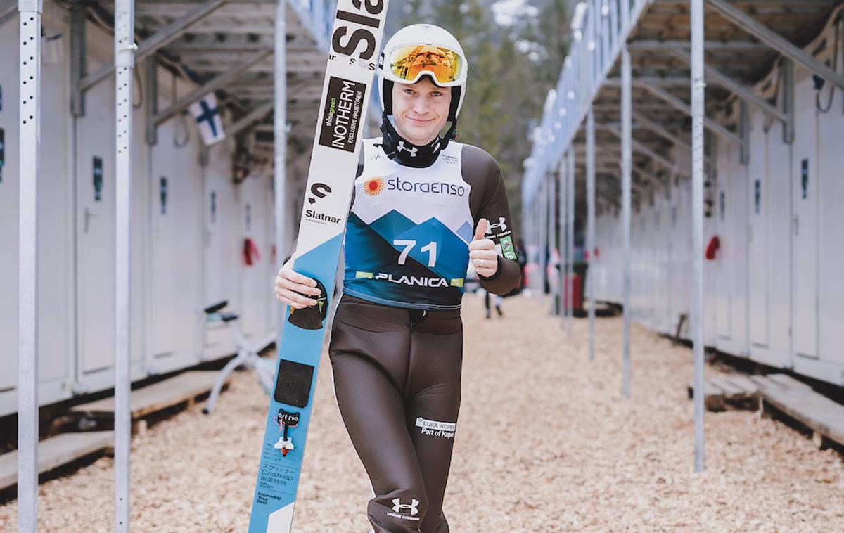 Anže Lanišek | Anže Lanišek je lahko bil po četrtkovem treningu dobre volje. | Foto Sportida