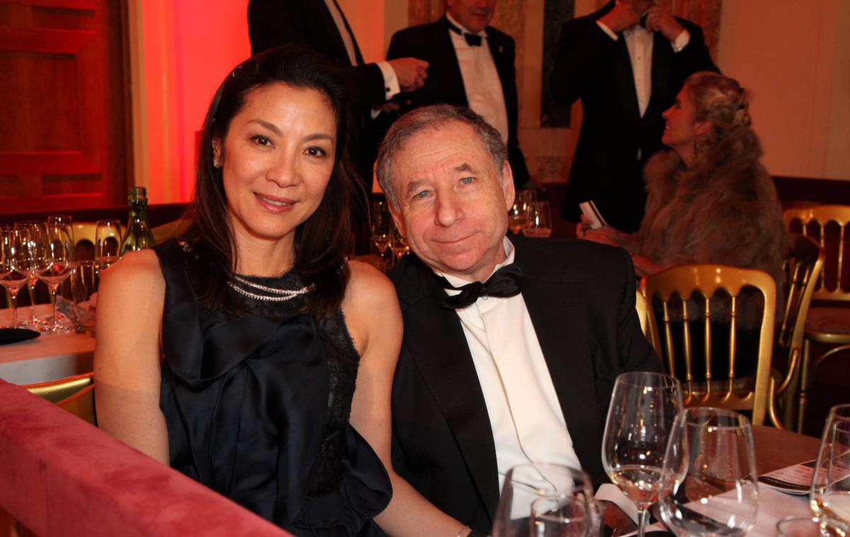 Michelle Yeoh in Jean Todt | Michelle Yeoh in Jean Todt sta v zvezi že od leta 2004, zdaj pa sta svoje razmerje okronala še s poroko. | Foto Guliverimage