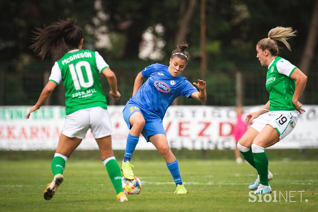 ŽNK Pomurje Beltinci, Hibernian, liga prvakinj