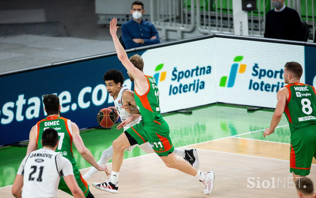 Liga ABA: Cedevita Olimpija - Partizan