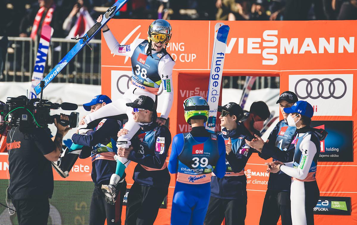 Planica 22 (petek): Žiga Jelar | Žiga Jelar je slavil svojo prvo zmago. | Foto Grega Valančič/Sportida