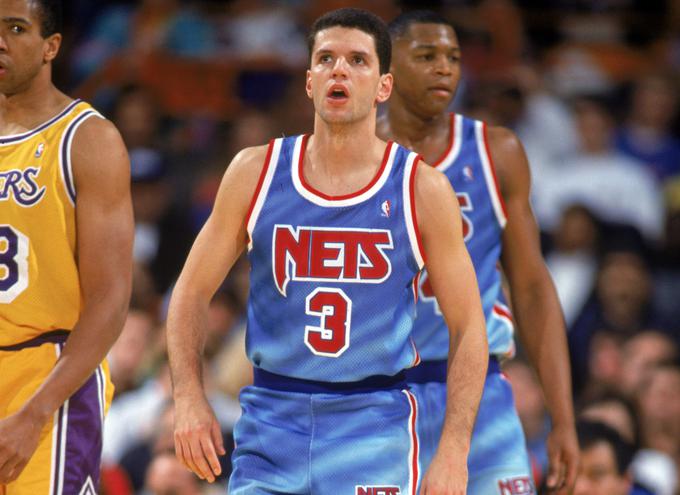 V letih 1991–1993 je nosil dres New Jersey Nets. | Foto: Guliverimage/Getty Images