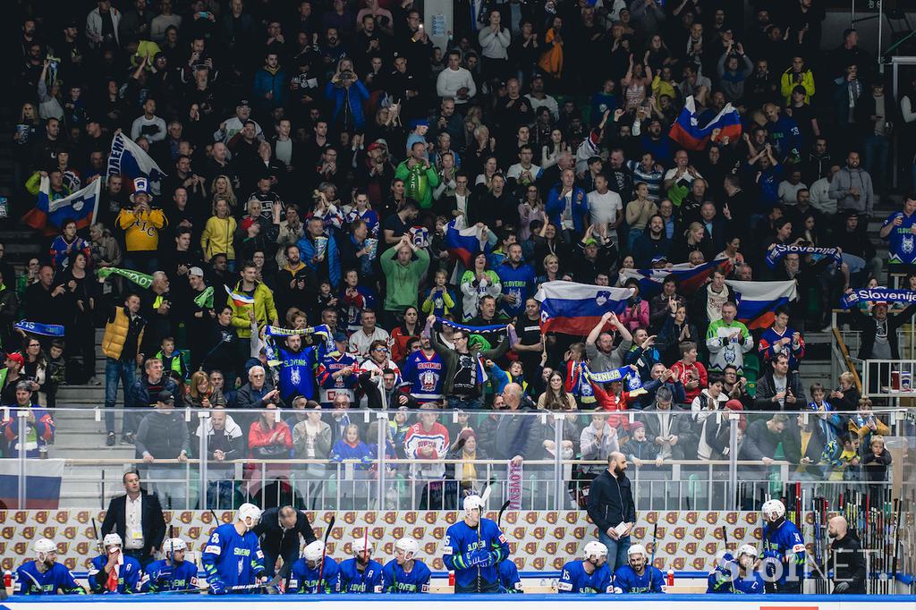 SP v hokeju (Ljubljana): Slovenija - Madžarska