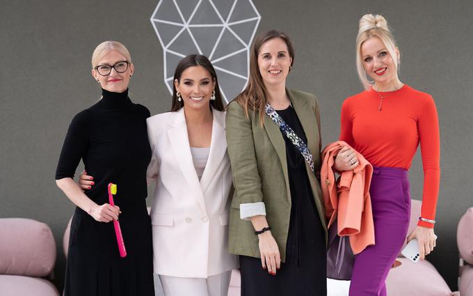 Karolina Marolt, podjetje Curaden, Maša Matavš, DNA WHITENING STUDIO, Katarina Perović, podjetje Curaden, Nika Ambrožič Urbas, influencerka | Foto: Curaprox