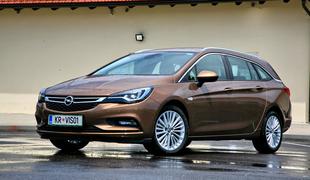 Opel astra sports tourer – z zelo optimističnimi prodajnimi načrti v Sloveniji