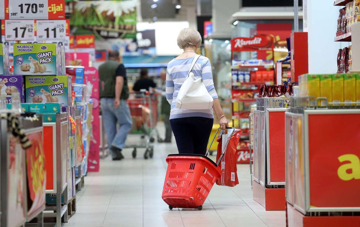 Konzum | V trgovini je nameščenih kar 150 kamer.  | Foto STA