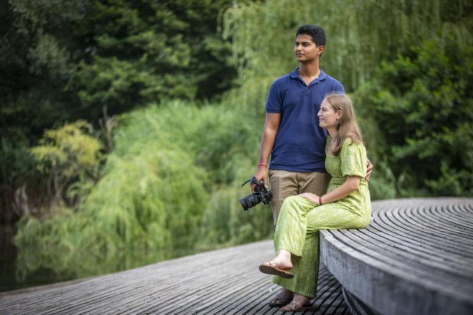 Pred kratkim sta ustanovila podjetje Films & Feels, kjer se ukvarjata s snemanjem porok in montažo poročnih filmov. | Foto: Bojan Puhek