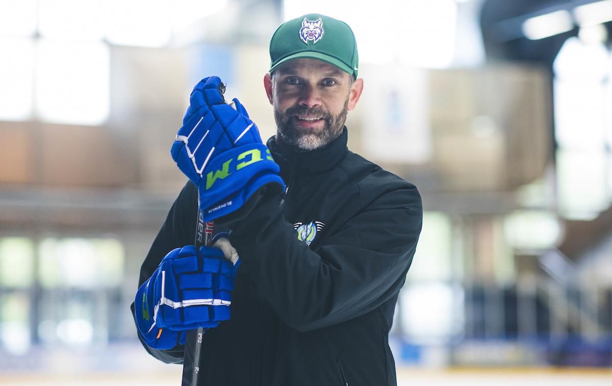 slovenska hokejska reprezentanca, trening, Bled, Klemen Mohorič | Klemen Mohorič bo v prihodnje deloval kot trener vratarjev moskovskega CSKA. | Foto Grega Valančič/Sportida