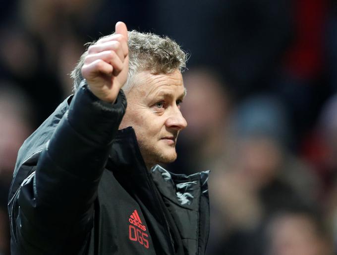 Ole Gunnar Solskjaer se je veselil druge zmage na drugi tekmi v vlogi trenerja Manchester Uniteda. | Foto: Reuters