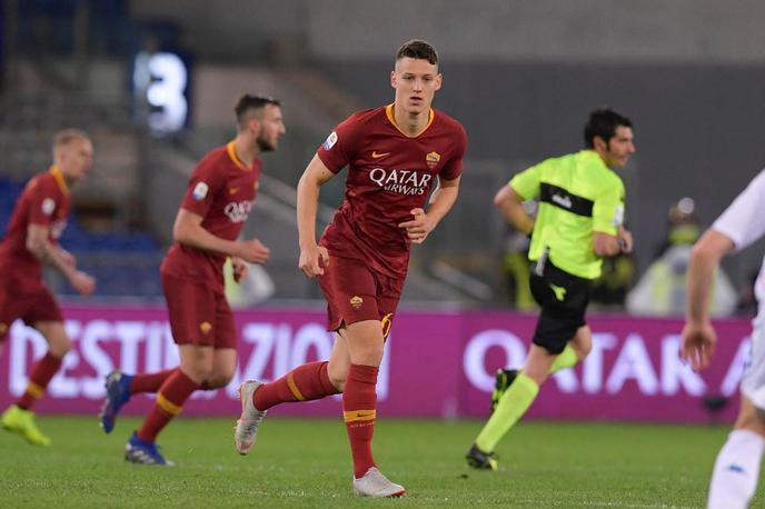 Žan Celar | Žan Celar je le dočakal debi v serii A. Zanj je poskrbel novi trener Rome Claudio Ranieri. | Foto AS Roma