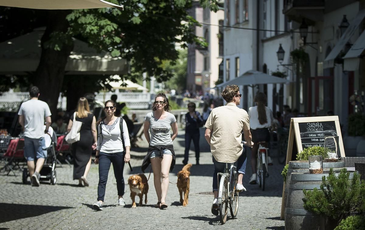 Ljubljana turizem turisti | Foto Ana Kovač