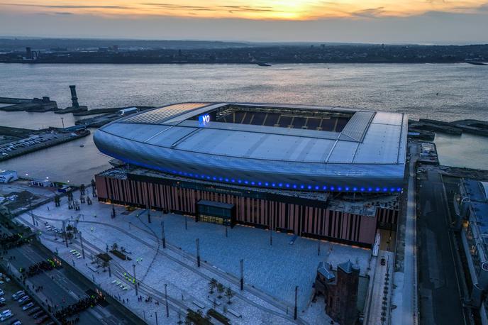 Bramley-Moore Dock Everton | Na novem stadionu Bramley-Moore Dock je prostora za 52.888 gledalcev. | Foto Reuters