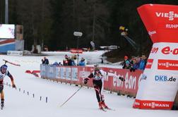 Biatlon v Ruhpoldingu po načrtih zahvaljujoč umetnemu snegu