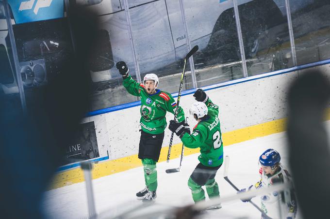 Liga IceHL: HK SŽ Olimpija - VSV Beljak | Foto: Grega Valančič/Sportida