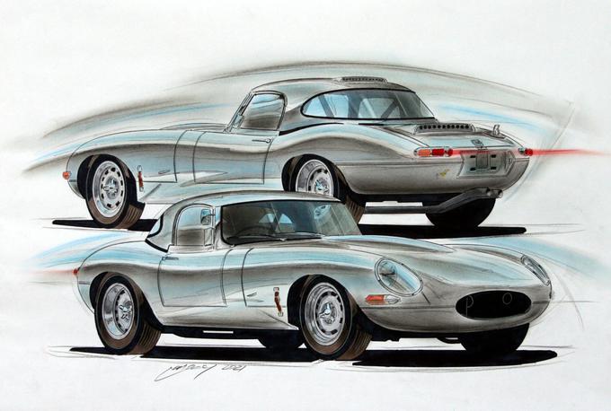 Jaguar e-type Georg Gedl | Foto: 