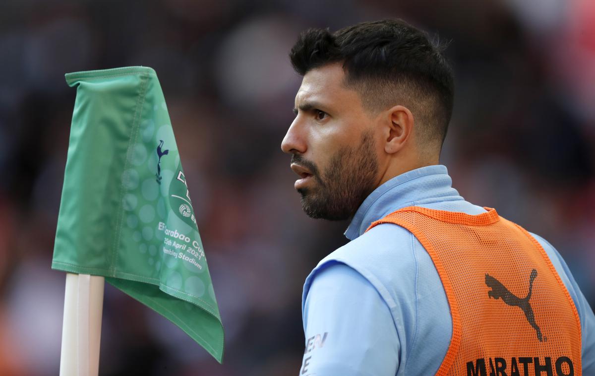 Sergio Aguero | Ali bo Sergio Agüero odpotoval v Barcelono? | Foto Guliverimage