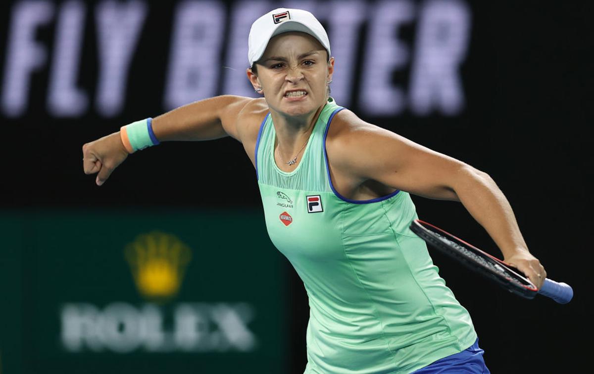 Ashleigh Barty | Triindvajsetletna Bartyjeva je lani v Roland Garrosu osvojila prvi grand slam. | Foto Gulliver/Getty Images