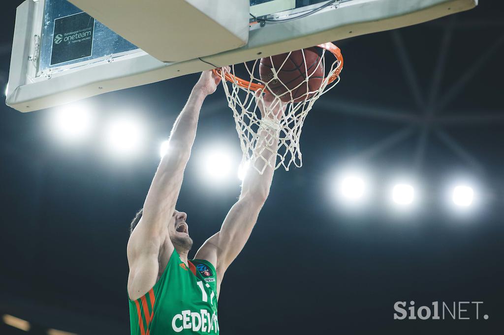 Cedevita Olimpija Umano Reyer.